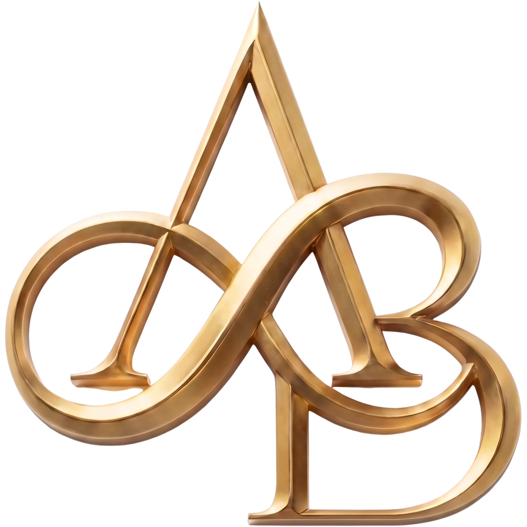 Arvin and Berna monogram